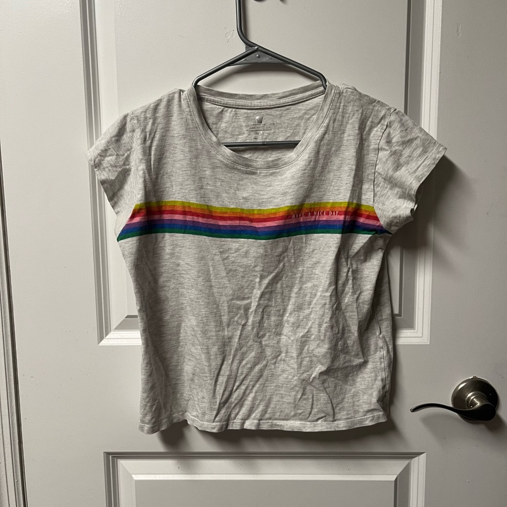 The Mini Fit gray t-shirt, size medium